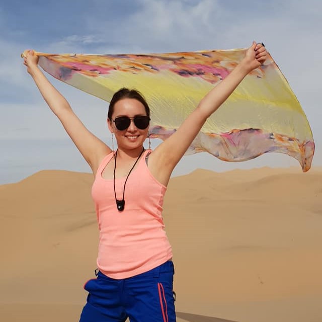 Sand dune in South Gobi